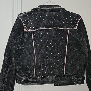 Custom Bling Jean Jacket